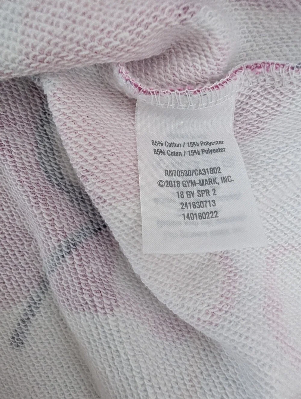 Gymboree Girls Floral Skirt - Pink & White Cotton Size S (5-6)